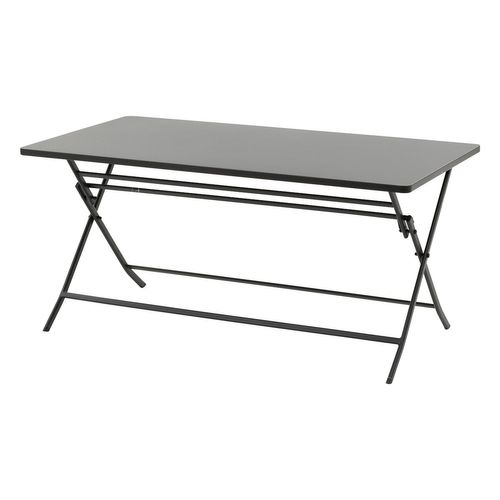 Table De Jardin Pliante Rectangulaire 6 Places Greensboro - Gris Graphite