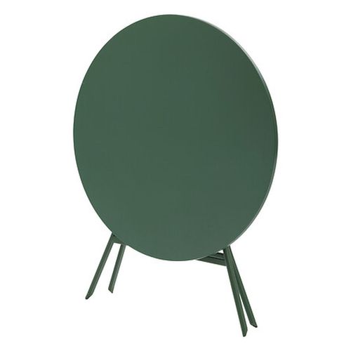 Table De Jardin Pliante Ronde 4 Places Greensboro - Vert Olive