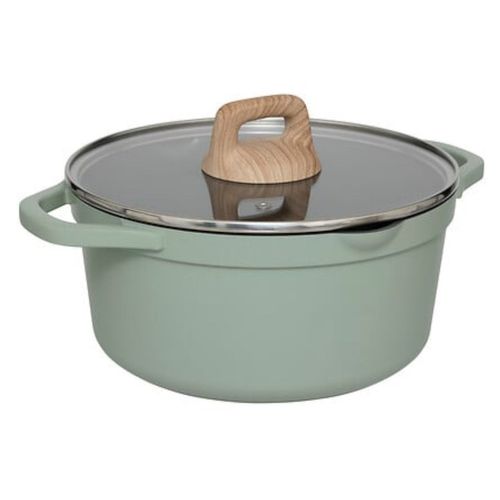 Faitout En Fonte D'aluminium Horizon - Diam. 24 Cm -vert