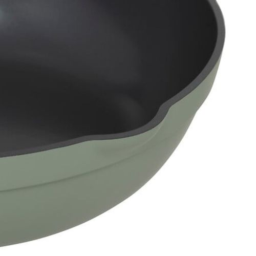 Sauteuse En Fonte D'aluminium Horizon - Diam. 28 Cm - Vert