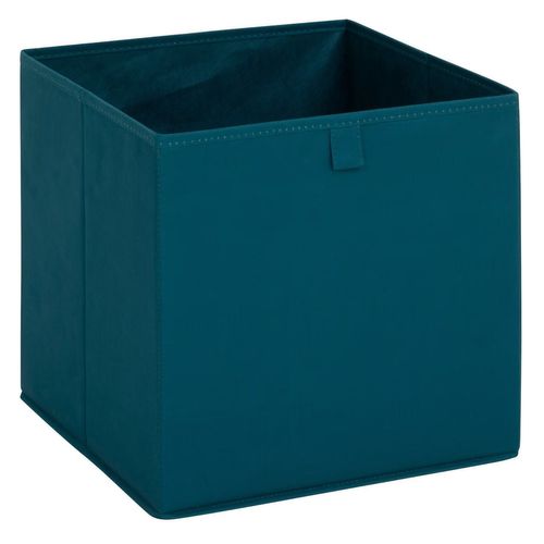 Lot De 2 Boites De Rangement Olivia - L. 31 X L.31 X H. 31 Cm - Bleu