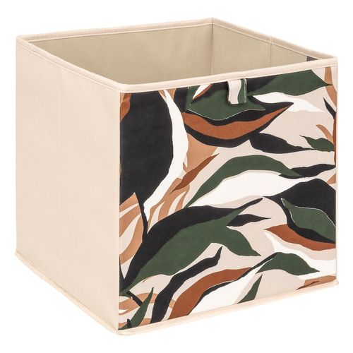Lot De 6 Boites De Rangement Lauria - L. 31 X L.31 X H. 31 Cm - Beige