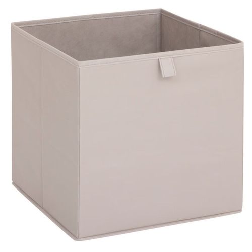 Lot De 6 Boites De Rangement Lauria - L. 31 X L.31 X H. 31 Cm - Beige