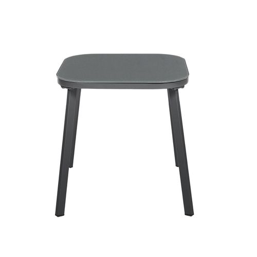 Salon De Jardin En Aluminium Et Texaline 2 Places Mexico - Gris