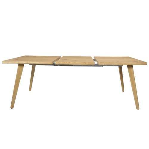 Table Extensible Avec Bords Biseautés Pour 6 à 8 Personnes Calypso - Beige