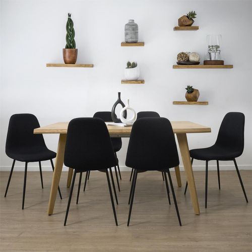 Table Extensible Avec Bords Biseautés Pour 6 à 8 Personnes Calypso - Beige