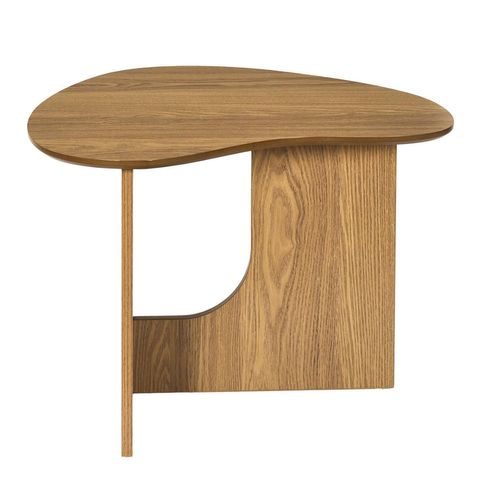 Table D'appoint Asymétrique En Bois Calypso - Beige