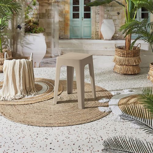 Lot De 6 Tabourets Empilables Spectra - Beige