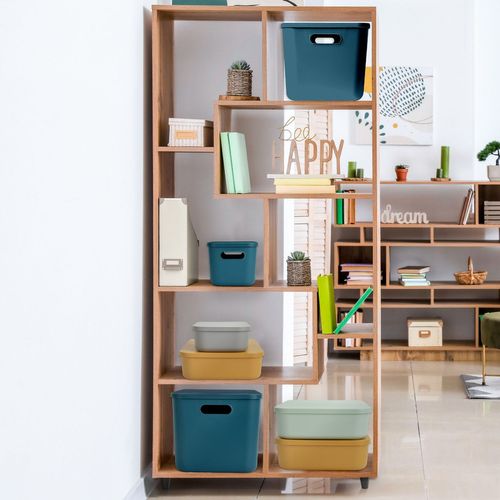 Boite Avec Couvercle Chromacase - 15,5 L - Ocre