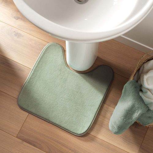 Tapis Contour Wc Berkeley - 45 X 45 Cm - Vert
