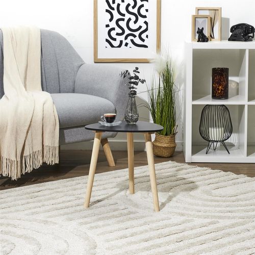 Table D'appoint Triangulaire Shelly - Noir