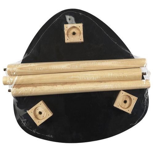 Table D'appoint Triangulaire Shelly - Noir