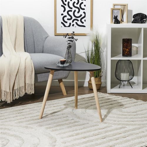Table Basse Triangulaire Shelly - Noir