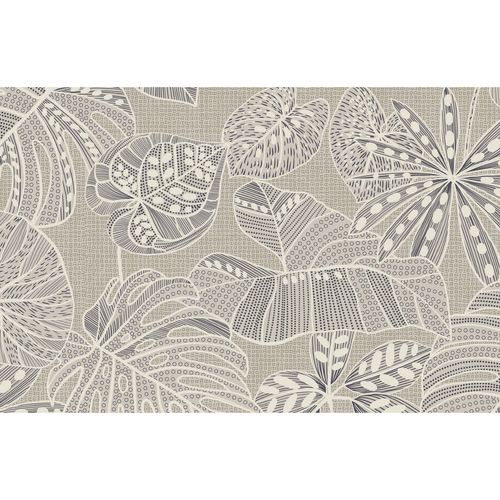 Lot De 2 Sets De Table Motifs Tropical Wild - 28 X 43 Cm - Ecru
