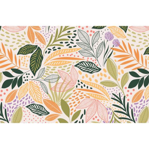 Lot De 2 Sets De Table Motifs Feuillage Maoli - 28 X 43 Cm - Multicolore