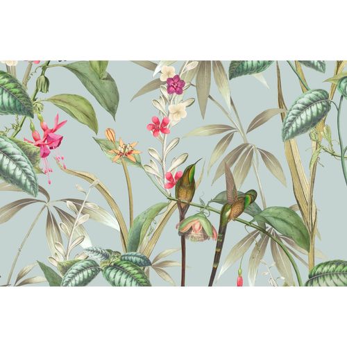 Lot De 2 Sets De Table Motifs Tropical Barbara - 28 X 43 Cm - Multicolore