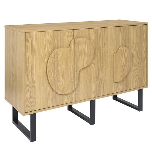 Buffet 3 Portes En Bois Calypso - Marron