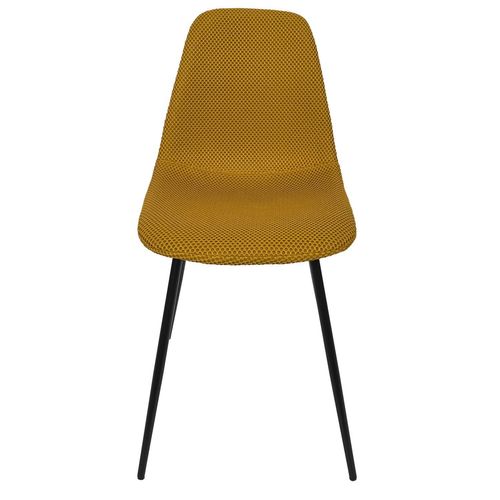 Lot De 4 Chaises Atome - Jaune