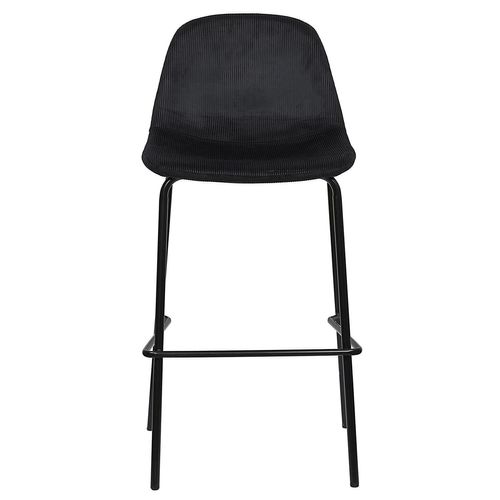 Lot De 2 Chaises De Bar Giulia - Noir