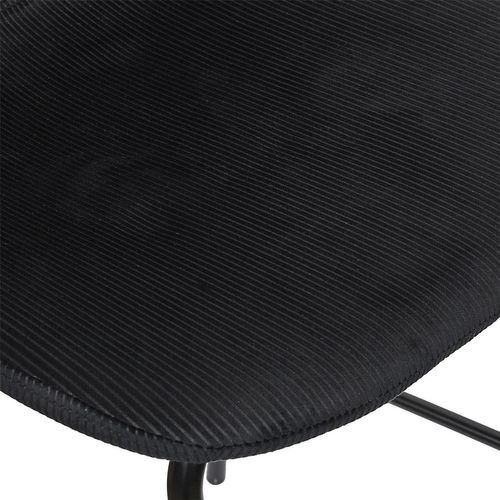 Lot De 2 Chaises De Bar Giulia - Noir