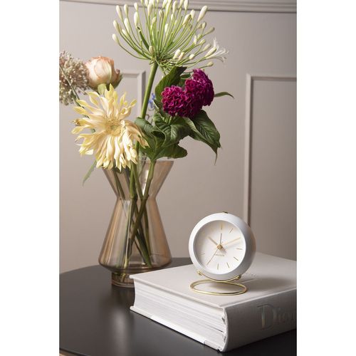 Réveil Globe Mundo - Blanc