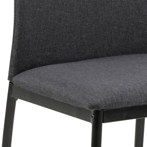 Lot De 4 Chaises De Salle à Manger Midena - Gris Foncé