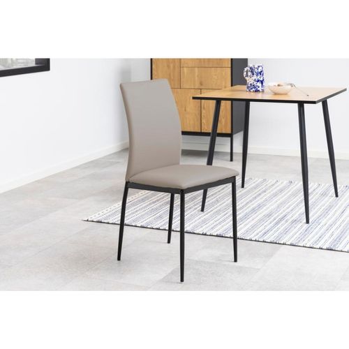 Lot De 4 Chaises De Salle à Manger Midena - Taupe