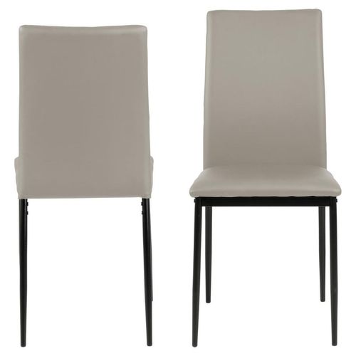 Lot De 4 Chaises De Salle à Manger Midena - Taupe