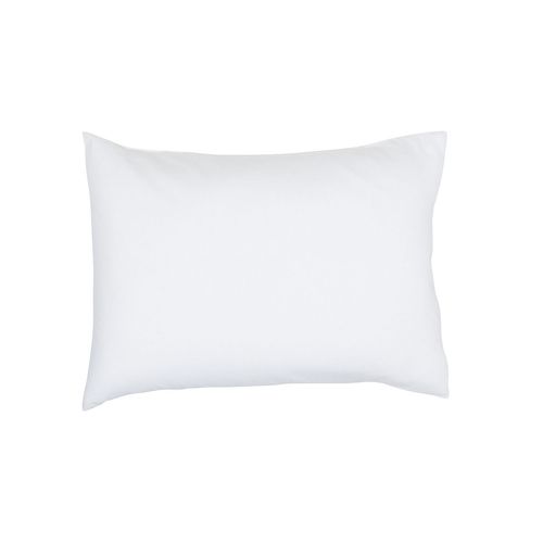 Taie D'oreiller Rectangulaire - 100% Coton Bio - 50 X 70 Cm - Blanc Craie