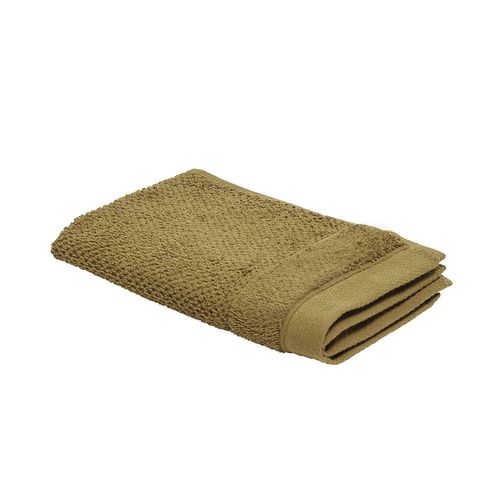 Serviette Pour Invité - 100% Coton Bio - 30 X 50 Cm - Marron Bronze