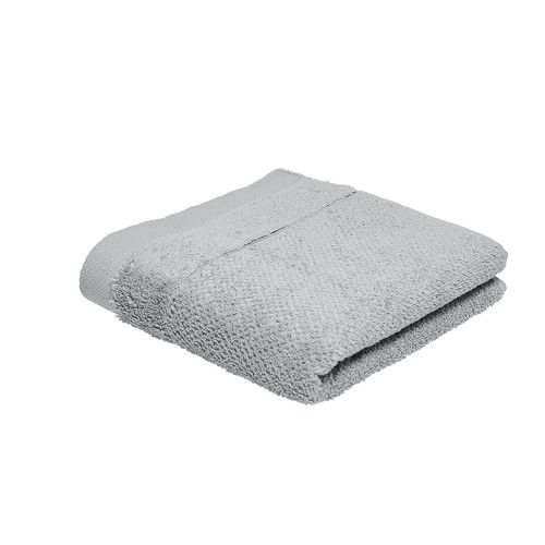 Serviette De Toilette - 100% Coton Bio - 50 X 90 Cm - Gris Acier