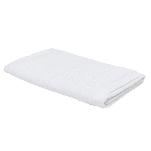 Maxi Drap De Bain - 100% Coton Bio - 90 X 150 Cm - Blanc Craie
