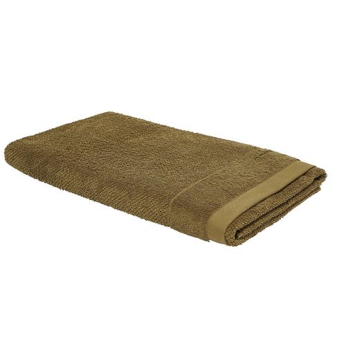 Maxi Drap De Bain - 100% Coton Bio - 90 X 150 Cm - Marron Bronze