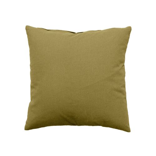 Coussin Déhoussable En Coton Panama - 40 X 40 Cm - Bronze