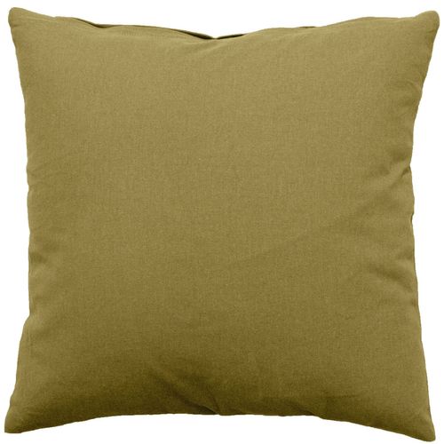 Coussin Déhoussable En Coton Panama - 60 X 60 Cm - Bronze