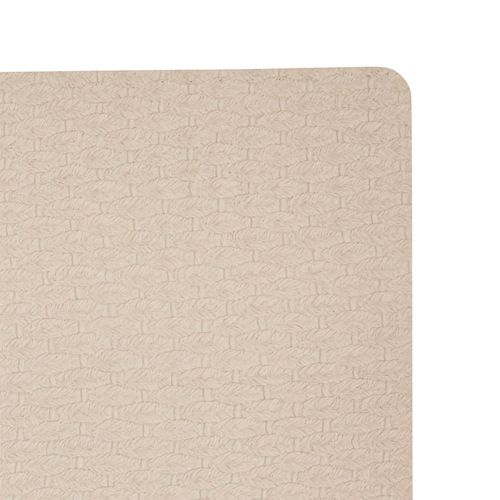 Lot De 6 Sets De Table Effet Tressé Ely - 49 X 33 Cm - Beige