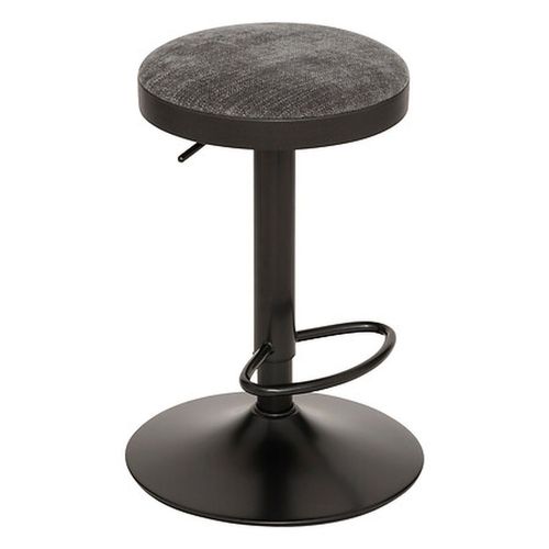 Lot De 2 Tabourets De Bar En Métal Ilsa - Gris Foncé