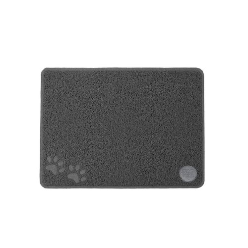 Tapis De Litière Antidérapant Et Anti-poussière Maya - Gris Foncé