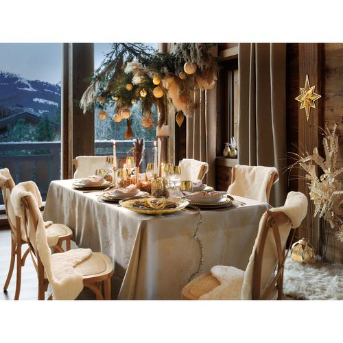 Lot De 12 Assiettes Rondes ()260 Mm Empilables, En Porcelaine Bleue