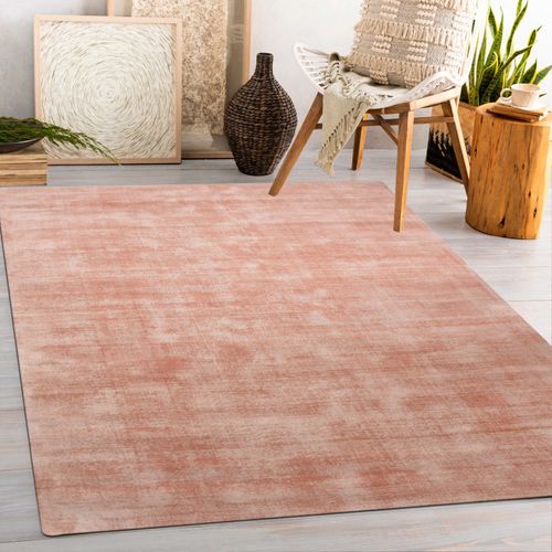 Tapis En Viscose Tissé à La Main 90 X 150 Cm