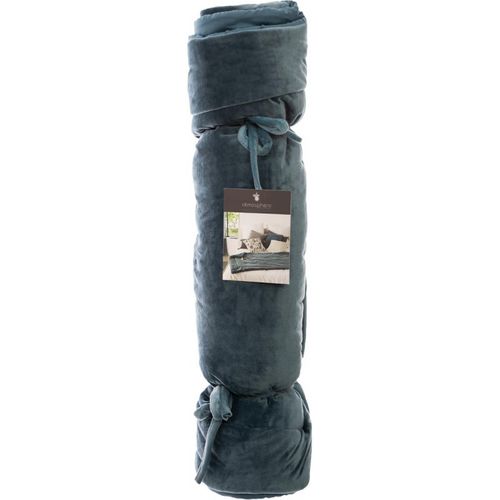 Edredon En Velours "sonia" 80 X 180 Cm Atmosphéra