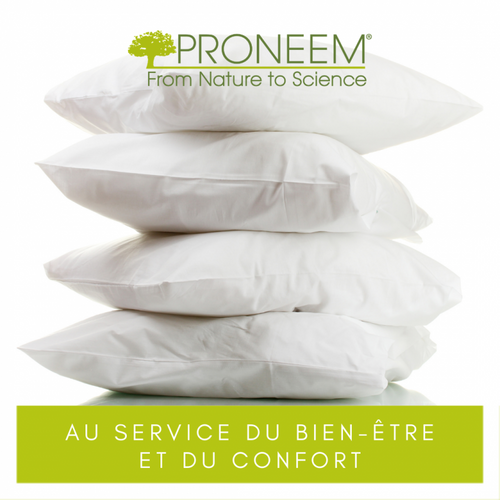 Oreiller Moelleux Antiacariens Proneem® Fibre Volupt'air® Dodo