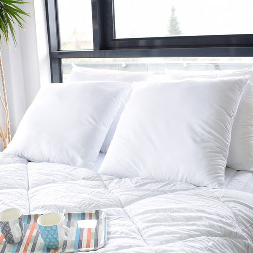 Oreiller à Mémoire De Forme 60 X 60 Cm "mémofil" Bleu Calin