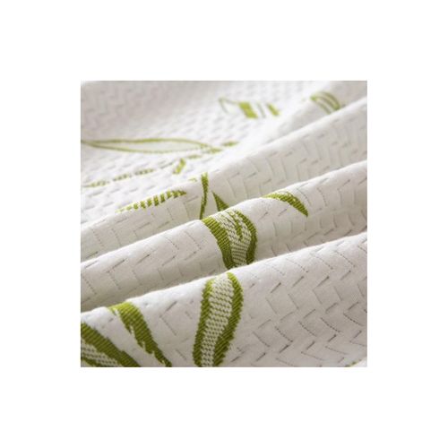 Protège Matelas "bambou" Imperméable 120 X 190 Cm Bonnet 35 Cm
