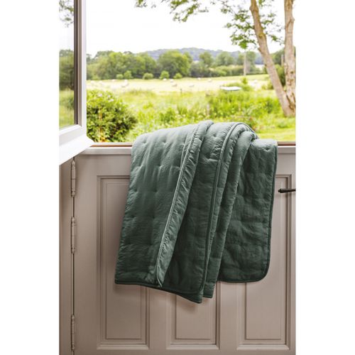 Plaid Matelassé Aspect Lavé-froissé "angkor"