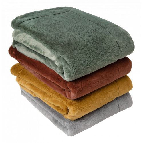 Plaid Imitation Fourrure "mellow" 150 X 200 Cm