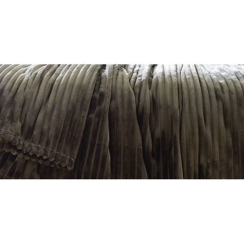 Plaid Microvelours Côtelé "dolce" 150 X 200 Cm