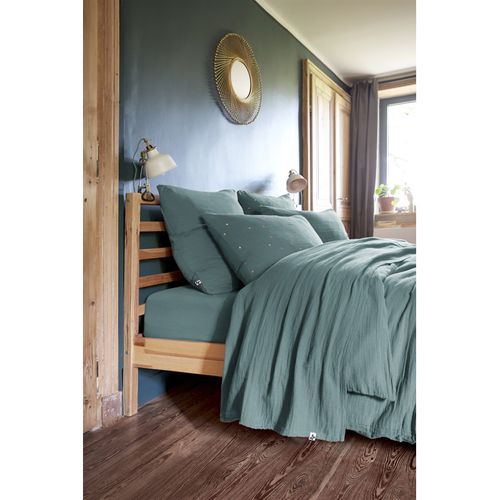 Parure De Draps 4 Pièces et 5 Pièces "gaïa" Gaze De Coton