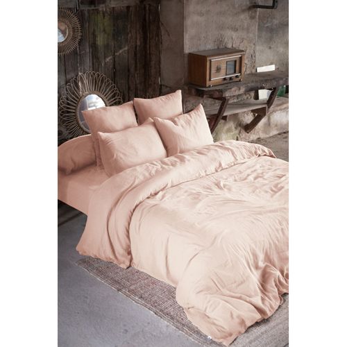 Parure De Draps 4 Pièces et 5 Pièces "gaïa" Gaze De Coton