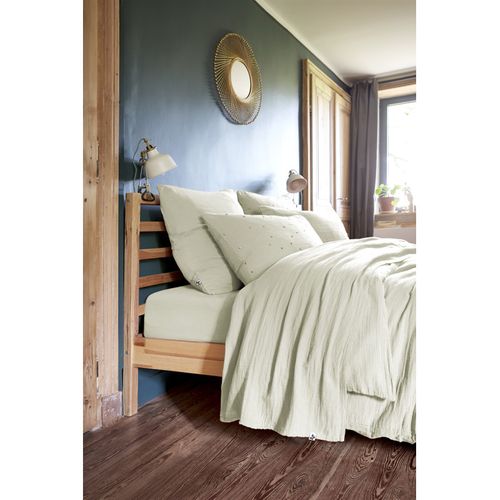 Parure De Draps 4 Pièces et 5 Pièces "gaïa" Gaze De Coton